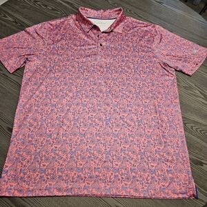 Maelreg Performance Material Golf Shirt Size XL